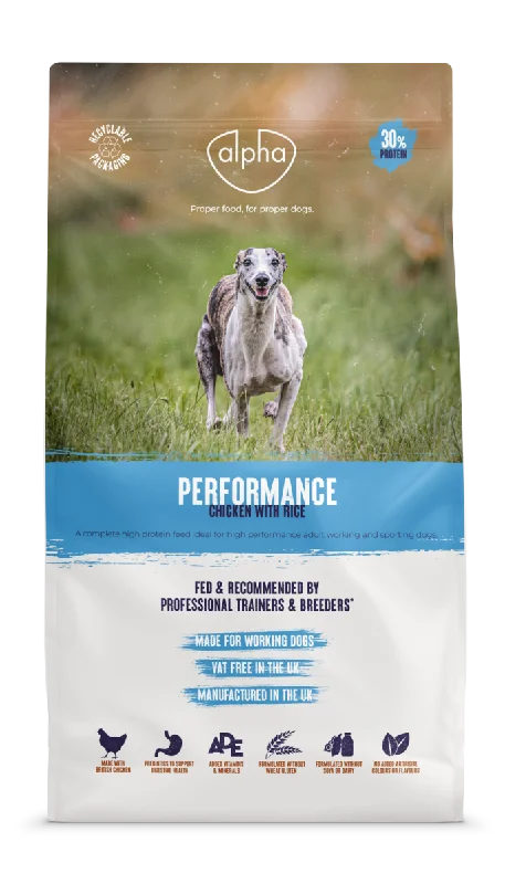 Alpha Performance Chicken with Rice 15kg