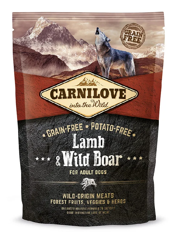 - ProNevus dog food palatabilityCarnilove Wild Adult Lamb & Wild Boar Dry food