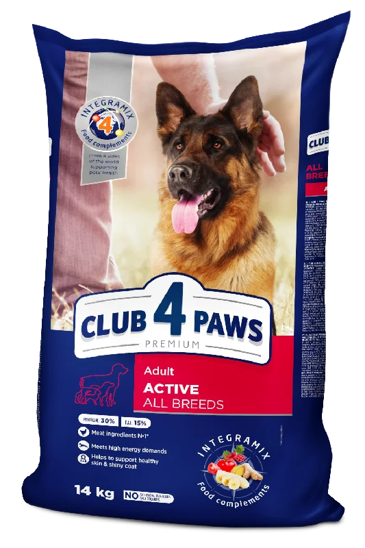 CLUB 4 PAWS Premium Active, All Breeds