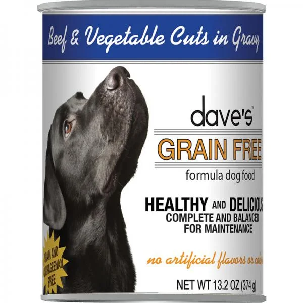  -Fish-containing dog foodDave's Pet Food D Can Beef & Veg 13.5oz