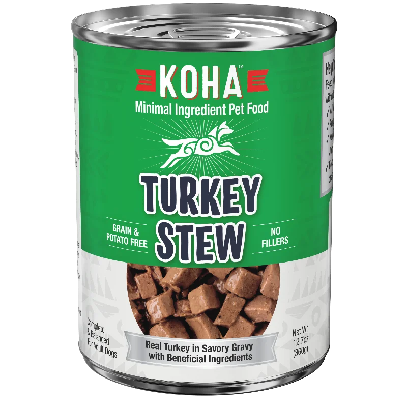 KOHA Turkey Stew Dog Food - 12.7 oz