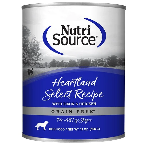 Nutrisource Hearland Select Grain Free 13oz