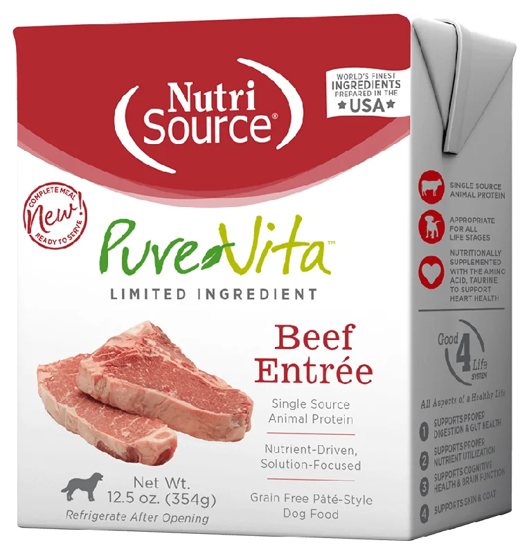 PureVita Grain-Free Beef Entrée 12.5oz