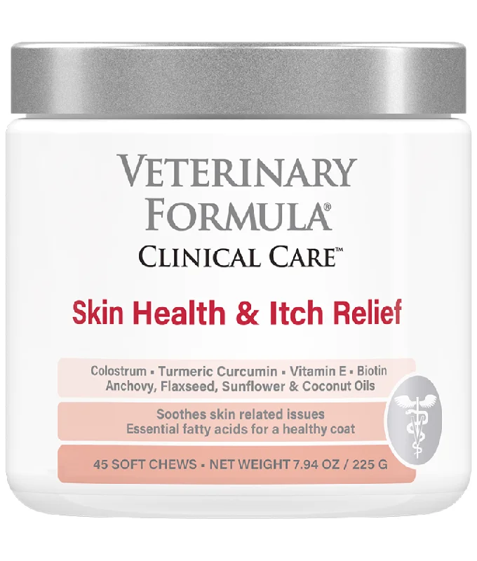 Veterinary Formula Solutions - Skin Health & Itch Relief Supplement 30 Soft Chews