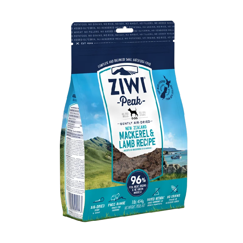  -Chicken-flavored dog foodZiwi Peak Dog Food Mackerel & Lamb